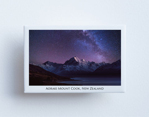 FM0057 - Post Art Magnet - Aoraki Mount Cook