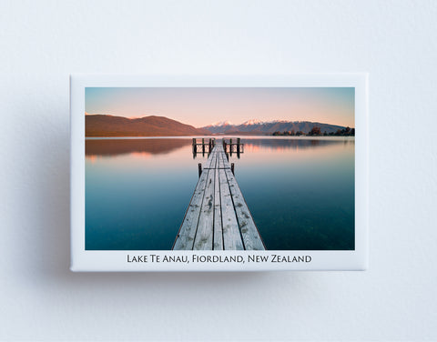FM0058 - Post Art Magnet - Lake Te Anau