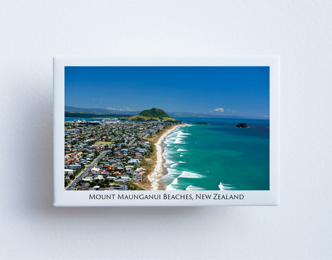 FM0092 - Post Art Magnet - Mount Maunganui Beaches