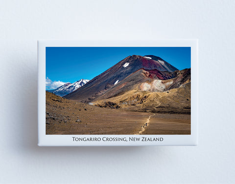 FM0095 - Post Art Magnet - Tongariro Crossing