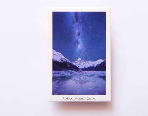 FM0105 - Post Art Magnet - Aoraki Mount Cook Milky Way