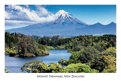 N115 - Post Art Postcard - Mount Taranaki/Egmont