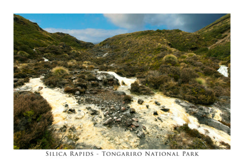 N89 - Post Art Postcard - Silica Rapids