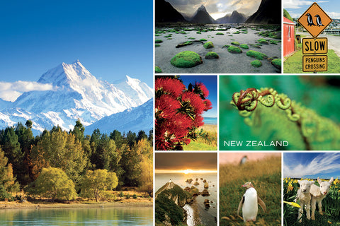 PCL1053 - Sisson Postcard - Medley: Green New Zealand