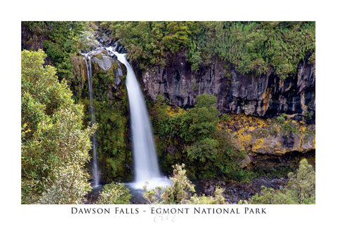 N114 - Post Art Postcard - Dawson Falls