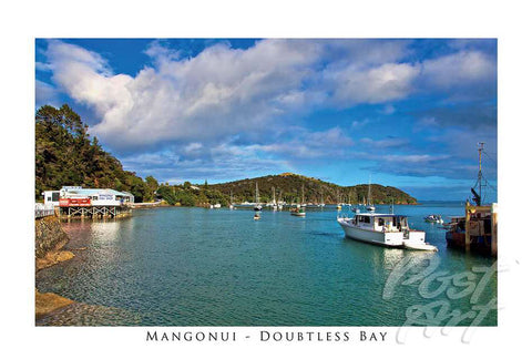 N55 - Post Art Postcard - Mangonui Bay